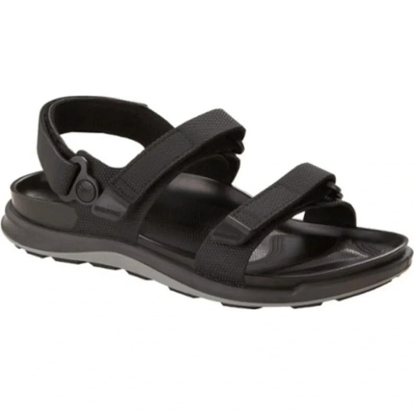 Birkenstock Women's Size 6 EU 37 Kalahari Sandals Black NWT Contoured Footbed - Picture 1 of 7